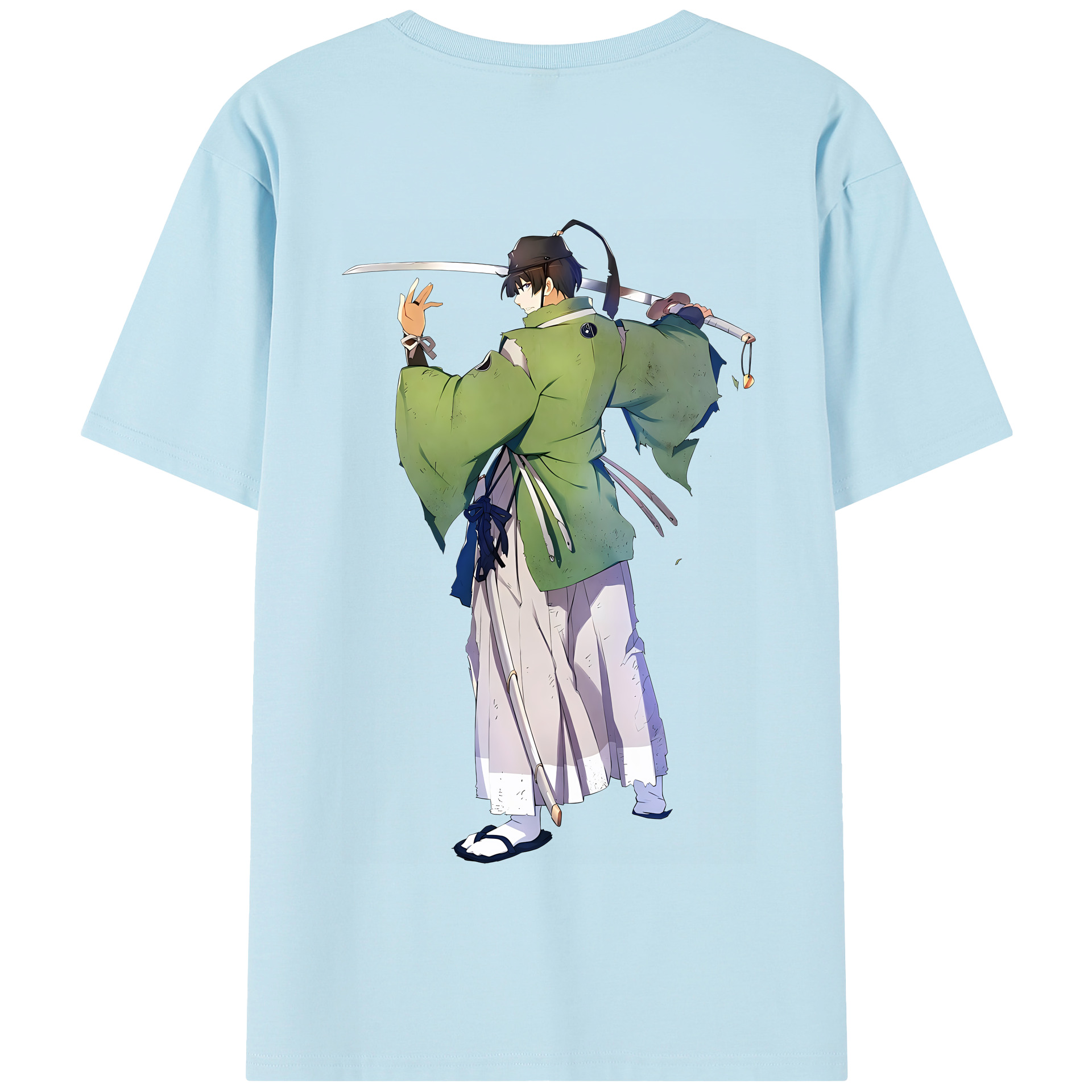 （画像用） 刀剣乱舞 Touken Ranbu 綿100％半袖Tシャツ（背面プリント）